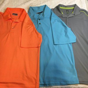 Bundle of Mens golf shirts Medium